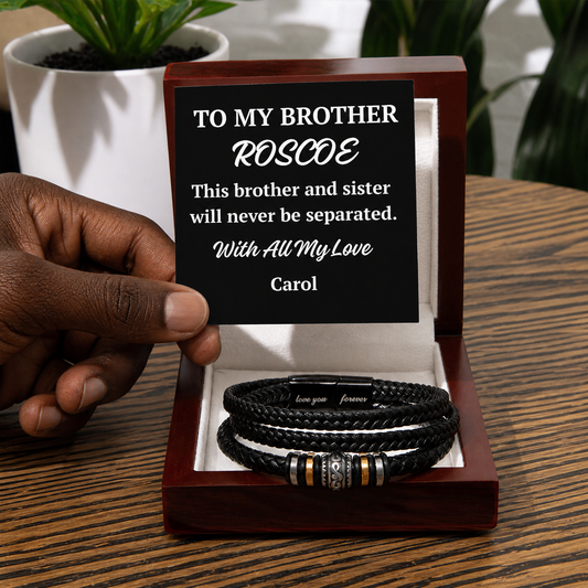 To My Brother – Love You Forever Bracelet